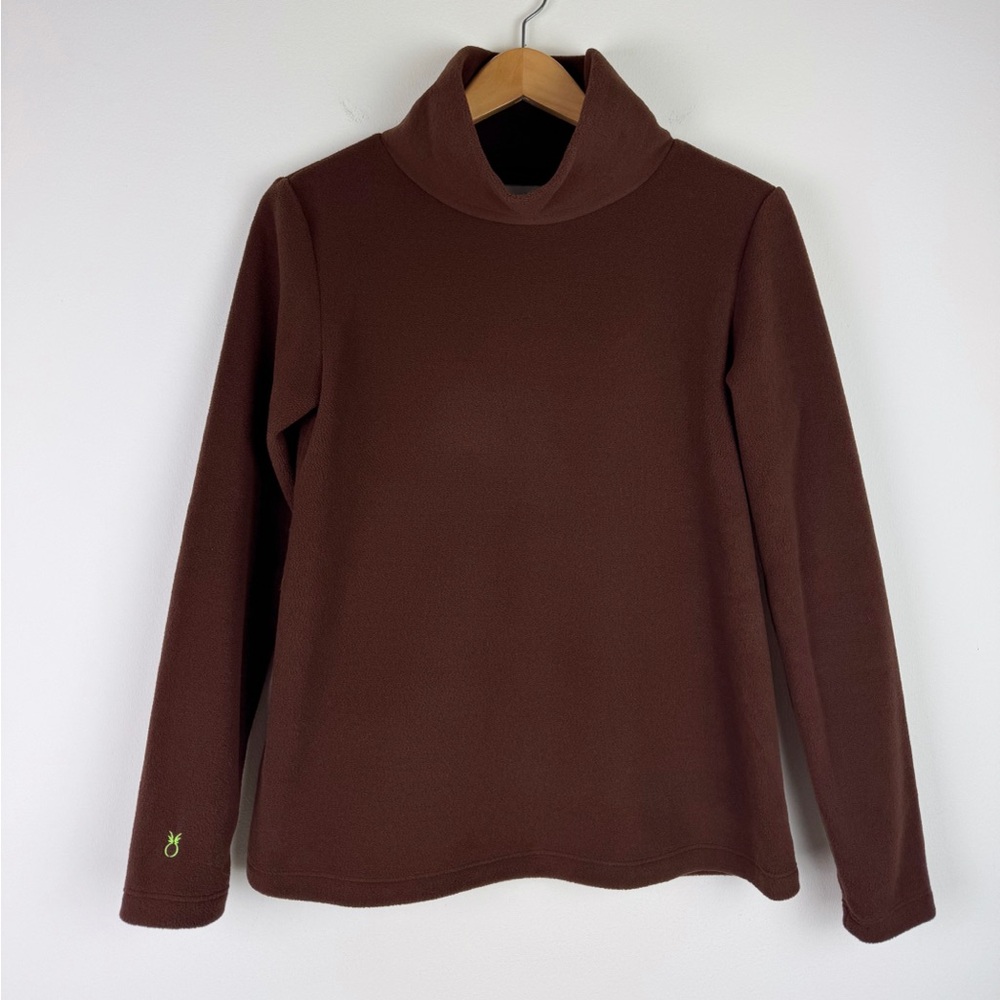 Dudley Stephens Cocoa Brown Greenpoint Turtleneck
